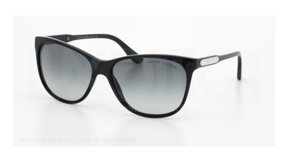 Ralph Lauren WESTERN EVOLUTION RL8120 Bifocal Prescription Sunglasses RL8120-500111-58 - Lens Diameter 58 mm, Frame Color Black Vintage