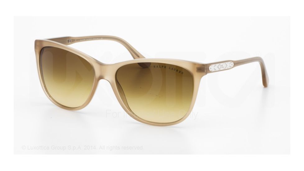 Ralph Lauren WESTERN EVOLUTION RL8120 Bifocal Prescription Sunglasses RL8120-52312L-58 - Lens Diameter 58 mm, Frame Color Sand Vintage Effect
