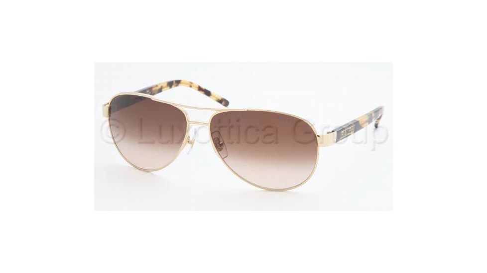 Ralph RA4004 SV Prescription Sunglasses - Gold Brown Gradient Frame / 59 mm Prescription Lenses, 106-13-5913