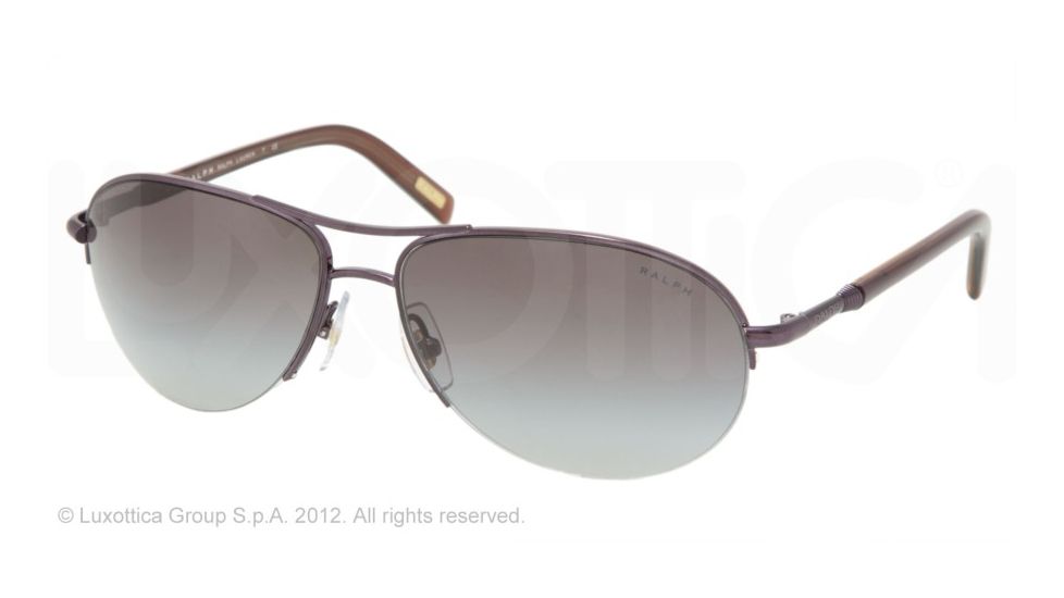 Ralph RA4060 Progressive Prescription Sunglasses RA4060-126-11-59 - Lens Diameter 59 mm, Lens Diameter 59 mm, Frame Color Plum