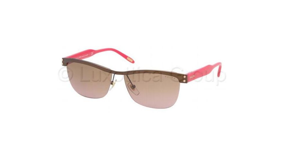 Ralph RA 4070 Sunglasses Styles - Brown Frame / Brown Rose Lenses, 248-14-5613