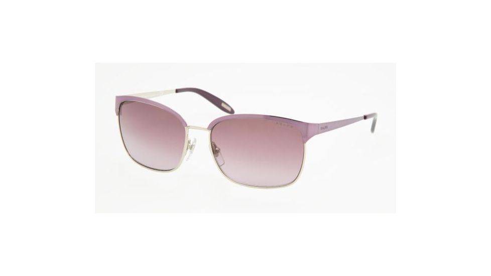 Ralph RA4072 Bifocal Sunglasses - Plum Silver Plum Gradient Frame / 55 mm Prescription Lenses, 340-8H-5515