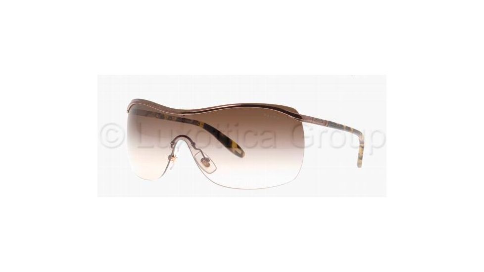 Ralph RA 4091 RA4091 Sunglasses 104/13-0135 - Brown / Tortoise Frame, Brown Gradient Lenses