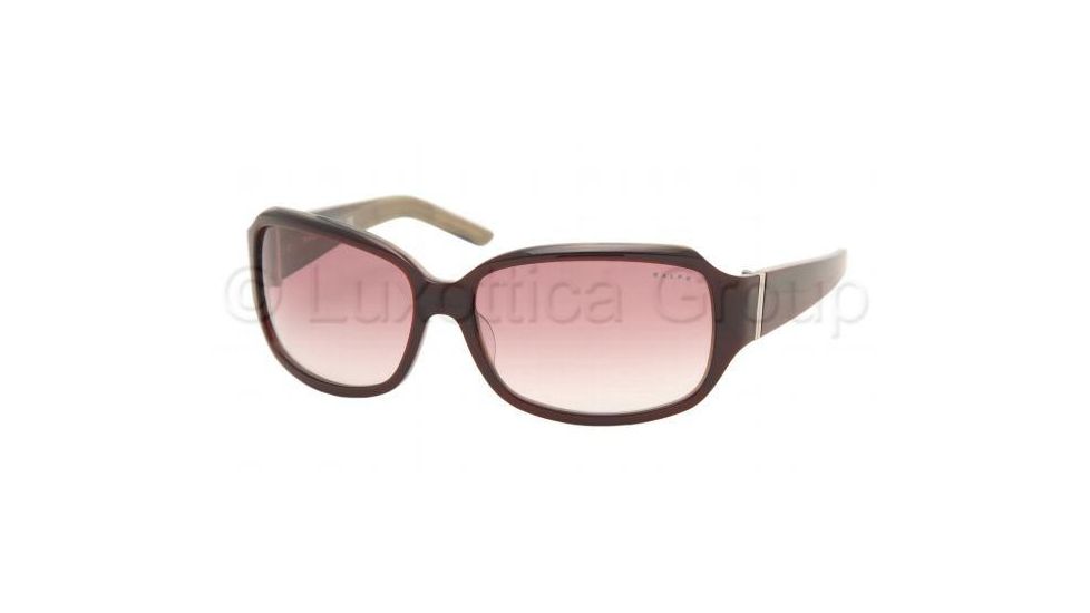 Ralph RA5002 Bifocal Sunglasses Red/Green Horn Frame / 61 mm Prescription Lenses, 509-8H-6115, Select Frame Color / Lens Diameter Red/Green Horn Frame / 61 mm Prescription Lenses