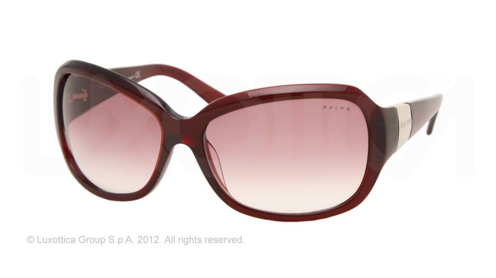 Ralph RA5005 Prescription Sunglasses RA5005-526-8H-60 - Lens Diameter 60 mm, Lens Diameter 60 mm, Frame Color Burgundy