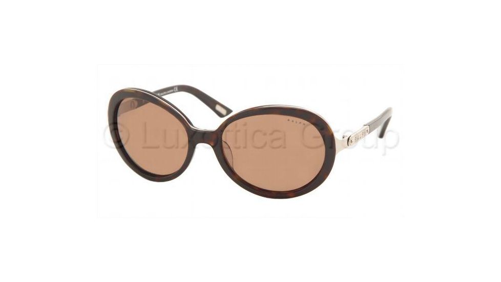 Ralph RA 5030 Sunglasses, Dark Tortoise Frame / Brown Lenses, 510 73 5417