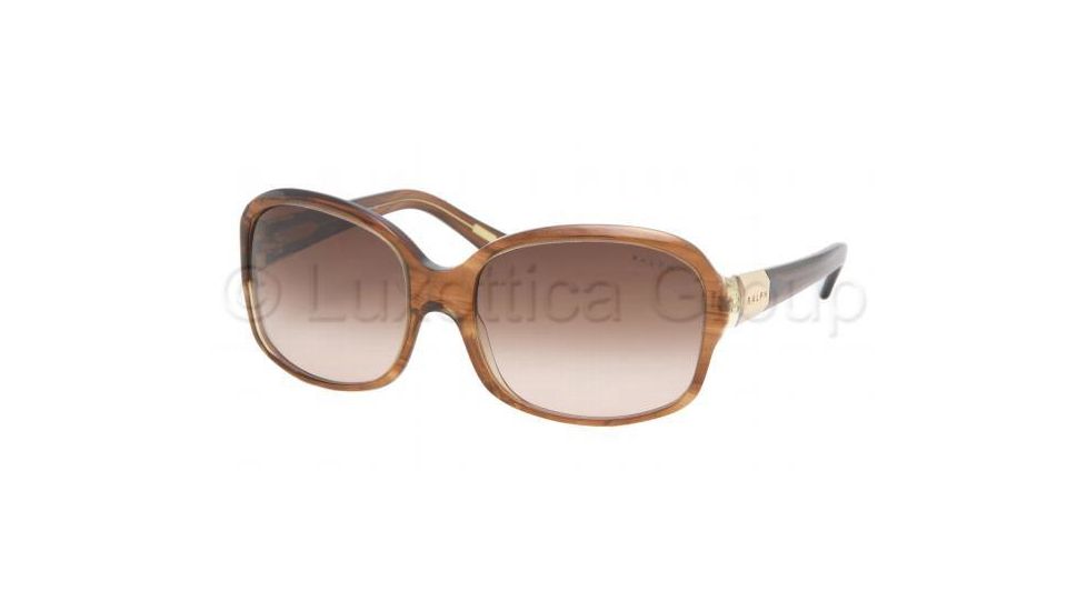 Ralph RA5059 Bifocal Prescription Sunglasses RA5059-668-13-5817 - Lens Diameter 58 mm, Frame Color Amber