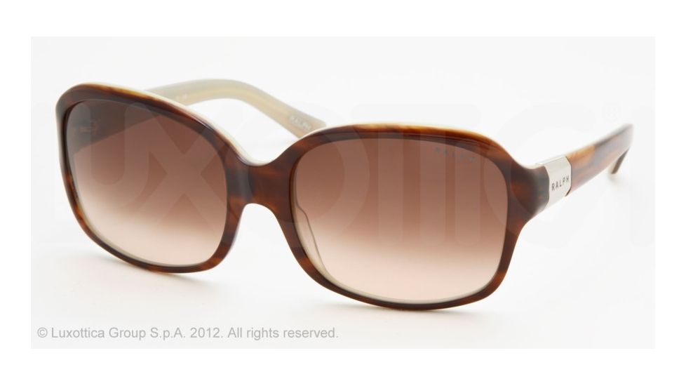 Ralph RA5059 Bifocal Prescription Sunglasses RA5059-535-13-58 - Lens Diameter 58 mm, Lens Diameter 58 mm, Frame Color Brown/Horn