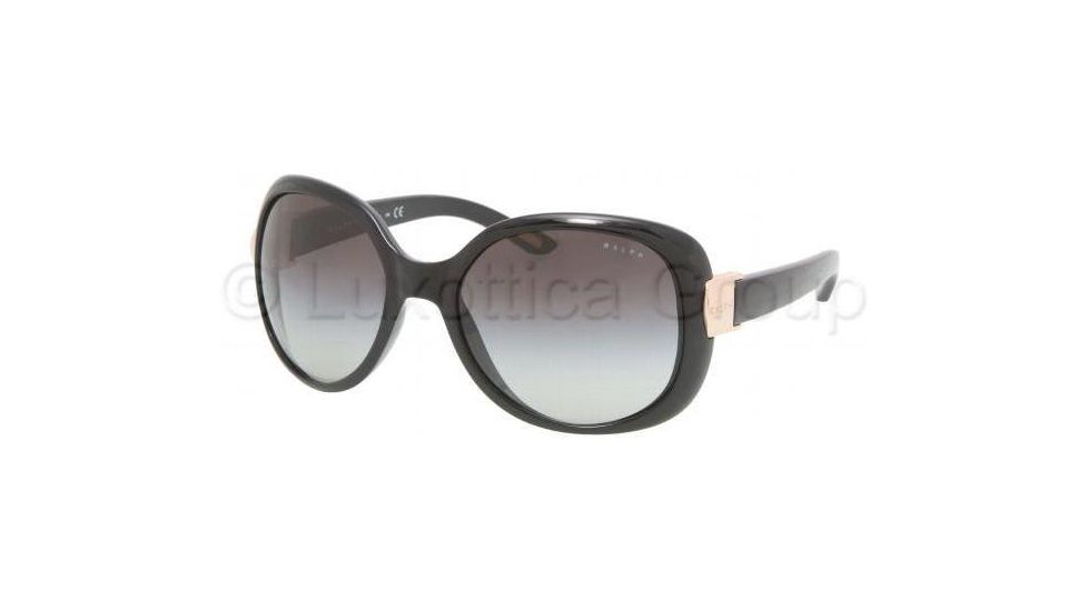 Ralph RA5106 Bifocal Sunglasses, Black Frame / 57 mm Prescription Lenses, 501 11 5718