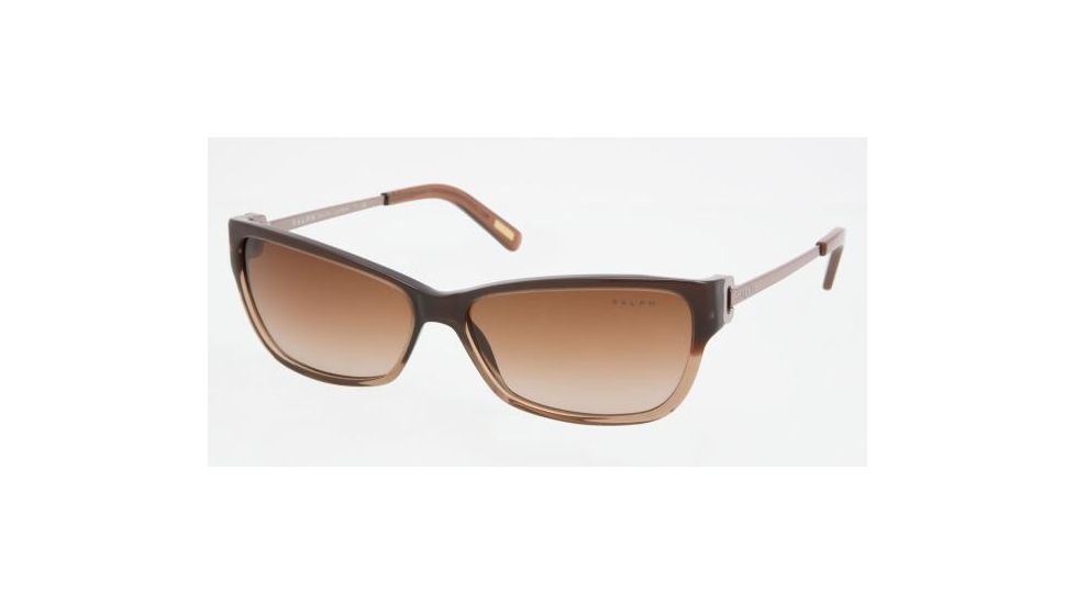 Ralph RA5112 RA5112 Bifocal Prescription Sunglasses RA5112-906-13-5814 - Lens Diameter 58 mm, Frame Color Bronze Fade