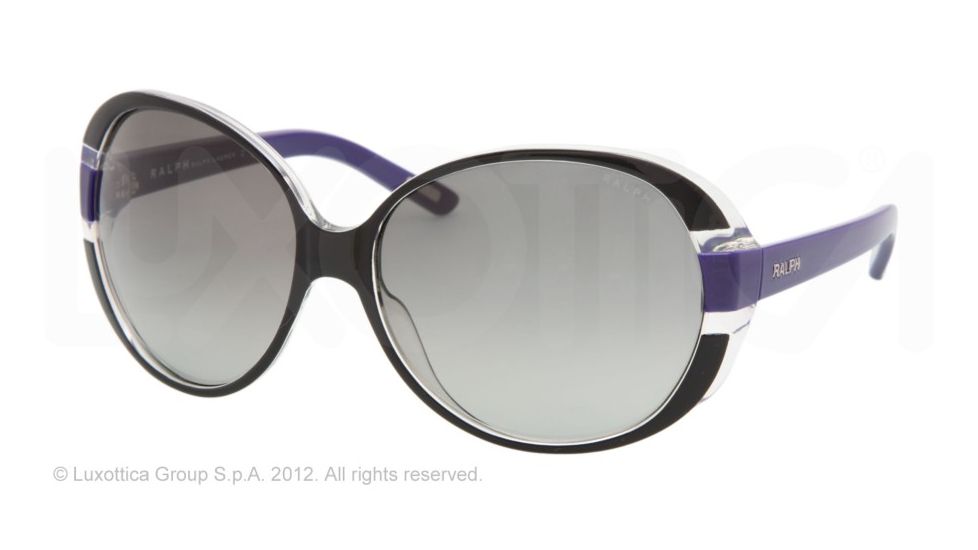 Ralph RA5126 Single Vision Prescription Sunglasses RA5126-961-11-60 - Lens Diameter 60 mm, Lens Diameter 60 mm, Frame Color Black Purple