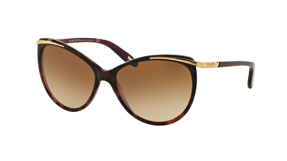 Ralph RA 5150 RA5150 Progressive Prescription Sunglasses RA5150-101813-59 - Lens Diameter 59 mm, Frame Color Tort/purple