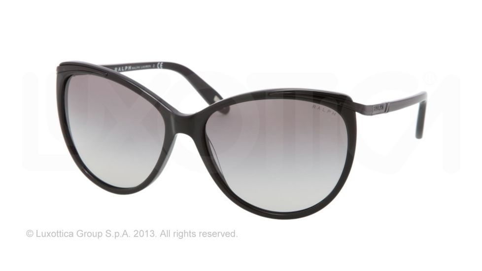 Ralph RA 5150 RA5150 Progressive Prescription Sunglasses RA5150-501-11-59 - Lens Diameter 59 mm, Lens Diameter 59 mm, Frame Color Black