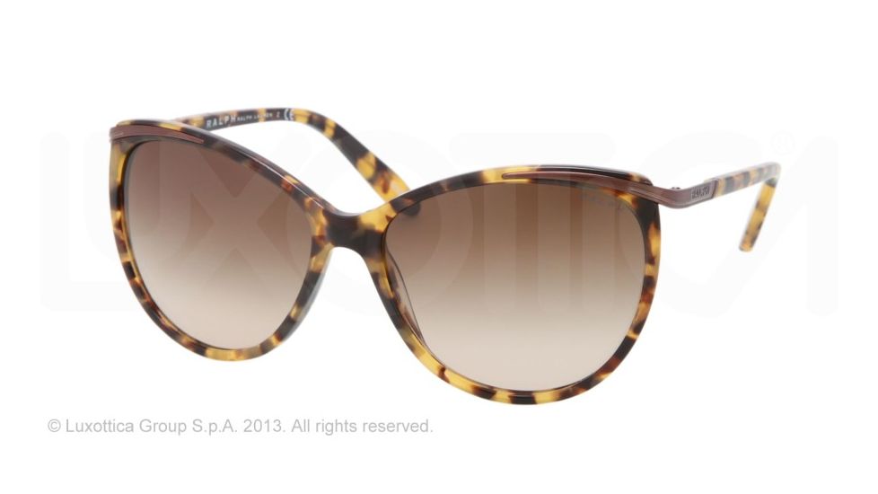 Ralph RA 5150 RA5150 Progressive Prescription Sunglasses RA5150-504-13-59 - Lens Diameter 59 mm, Lens Diameter 59 mm, Frame Color Spotty Tort