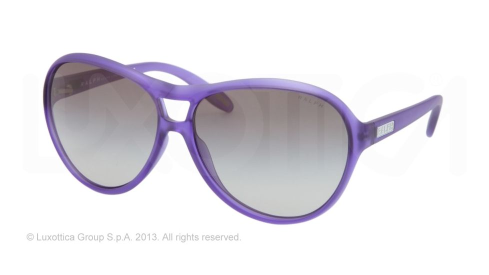 Ralph RA 5151 RA5151 Single Vision Prescription Sunglasses RA5151-109111-60 - Lens Diameter 60 mm, Lens Diameter 60 mm, Frame Color Matte Purple