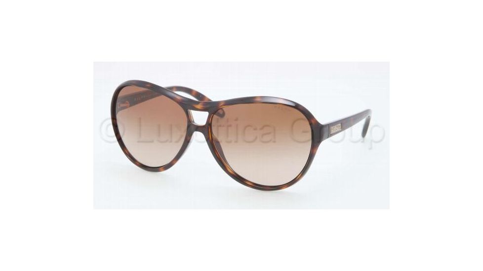 Ralph RA 5151 RA5151 Sunglasses 510/13-6013 - Dark Tortoise Frame, Brown Gradient Lenses