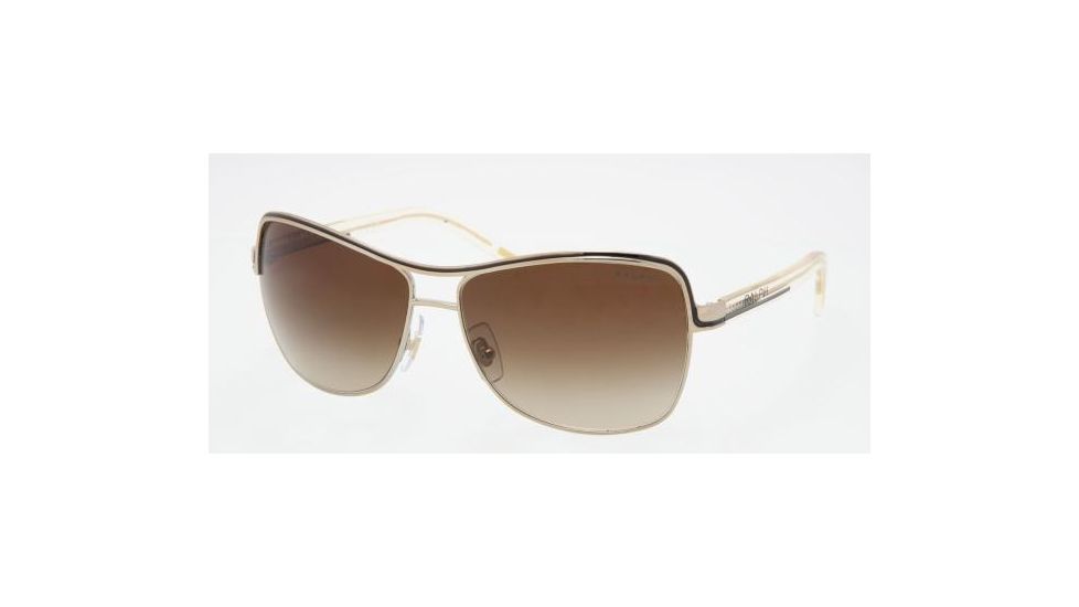 Ralph RA4057 SV Prescription Sunglasses Gold Black Frame / 59 mm Prescription Lenses, 275-13-5914