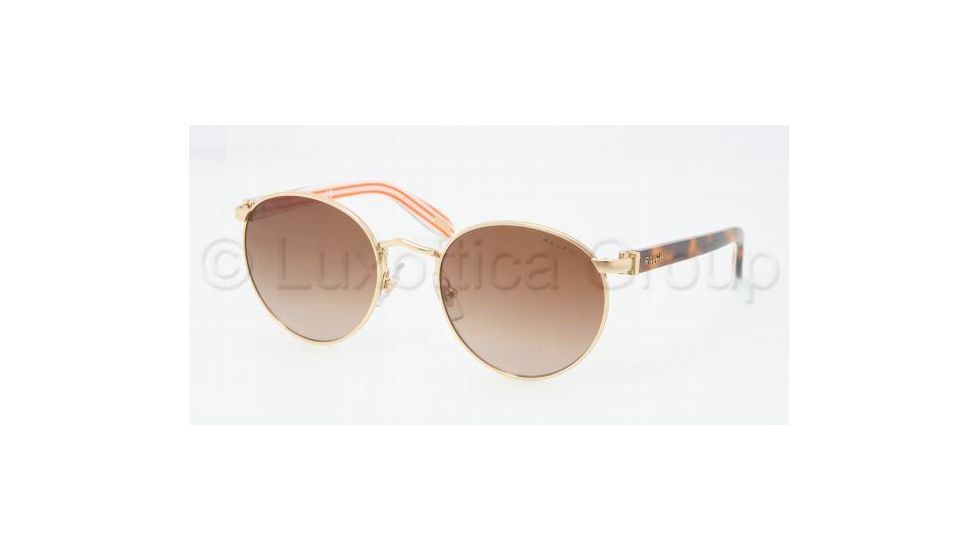 Ralph RA4084 Single Vision Prescription Sunglasses RA4084-106-13-5120 - Lens Diameter 51 mm, Frame Color Gold