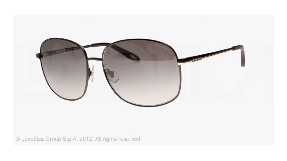 Ralph RA4089 RA4089 Single Vision Prescription Sunglasses RA4089-400-11-59 - Lens Diameter 59 mm, Lens Diameter 59 mm, Frame Color Black Gold