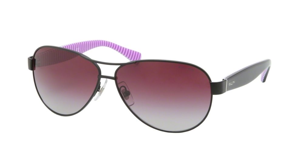 Ralph RA4096 RA4096 Progressive Prescription Sunglasses RA4096-107-4Q-5911 - Lens Diameter 59 mm, Frame Color Black