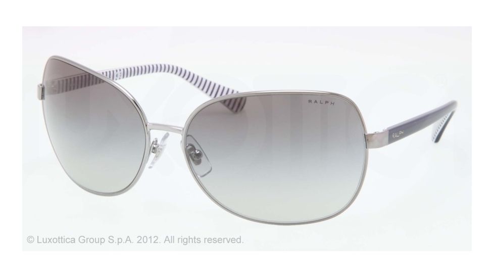 Ralph RA4103 Sunglasses 10311-65 - Gunmetal Frame, Grey Gradient Lenses