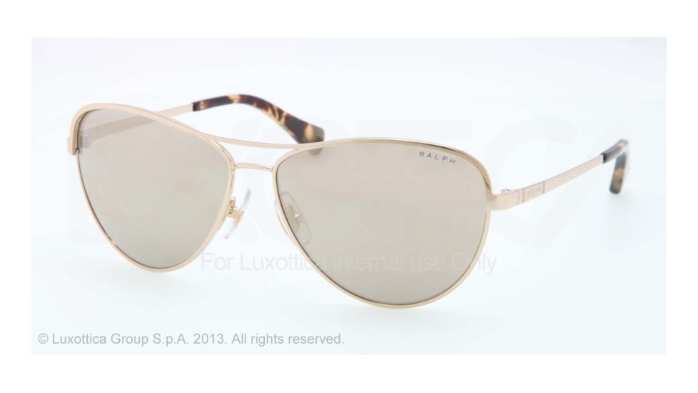 Ralph RA4104 Bifocal Prescription Sunglasses RA4104-101-28-58 - Lens Diameter 58 mm, Frame Color Shiny Gold