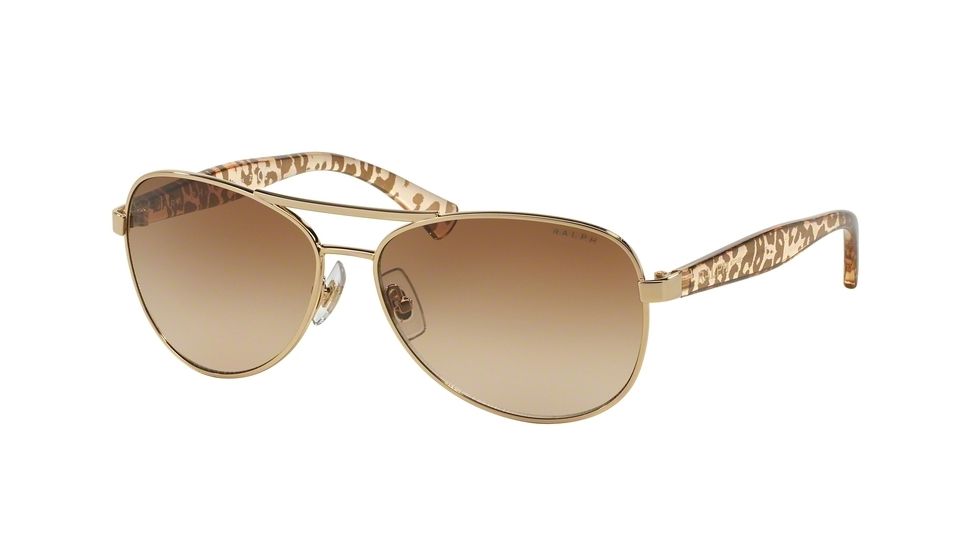 Ralph RA4108 Bifocal Prescription Sunglasses RA4108-101-13-59 - Lens Diameter 59 mm, Frame Color Lt. Gold