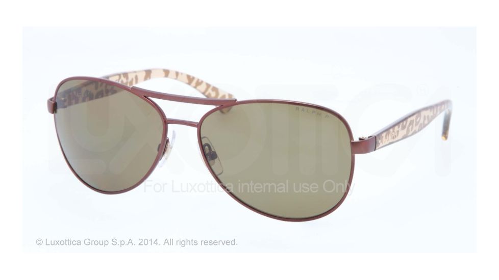 Ralph RA4108 Bifocal Prescription Sunglasses RA4108-104-83-59 - Lens Diameter 59 mm, Frame Color Brown