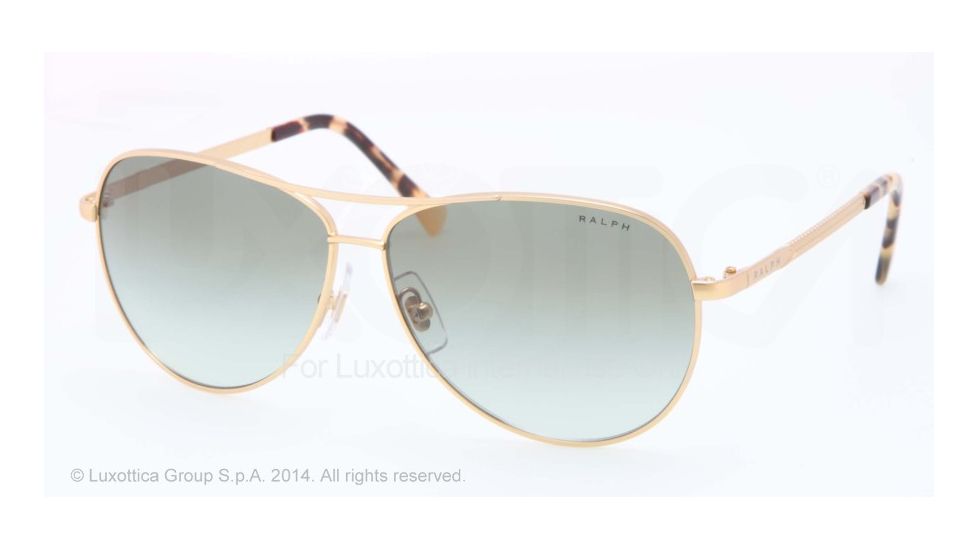 Ralph RA4109 Progressive Prescription Sunglasses RA4109-223-8E-59 - Lens Diameter 59 mm, Frame Color Satin Gold