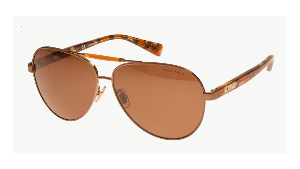 Ralph RA4110 Bifocal Prescription Sunglasses RA4110-303883-57 - Lens Diameter 57 mm, Frame Color Shiny Brown/orange Tortoise