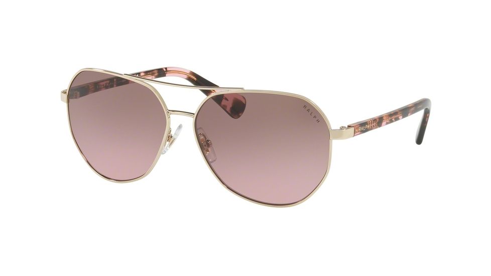 Ralph RA4123 Progressive Prescription Sunglasses RA4123-324614-59 - Lens Diameter 59 mm, Frame Color Light Gold
