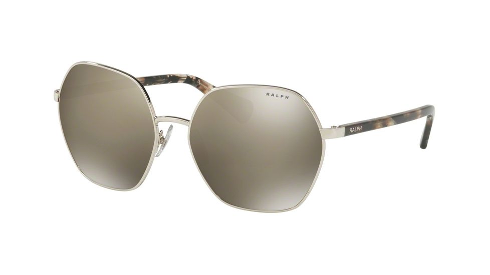 Ralph RA4124 Progressive Prescription Sunglasses, 60mm, Silver, RA4124-90015A-60-PRO