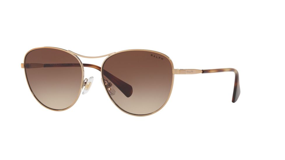 Ralph RA4126 Progressive Prescription Sunglasses, 57mm, Rose Gold, RA4126-933613-57-PRO