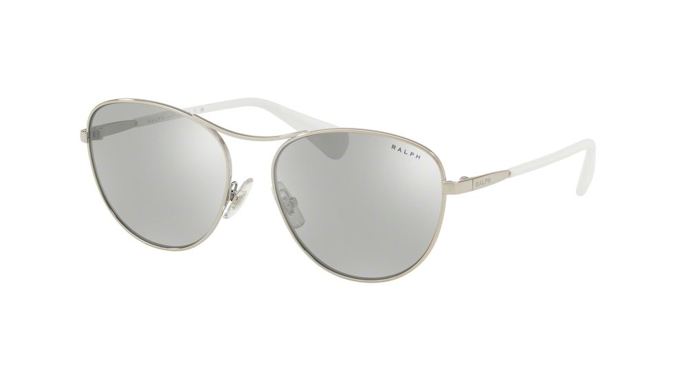 Ralph RA4126 Progressive Prescription Sunglasses RA4126-93626G-57 - Lens Diameter 57 mm, Frame Color Silver