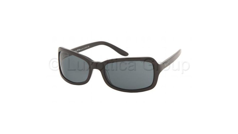Ralph RA5012 Bifocal Sunglasses Black Frame w/ Gray 56 mm Diameter Lenses, 501-87-5618