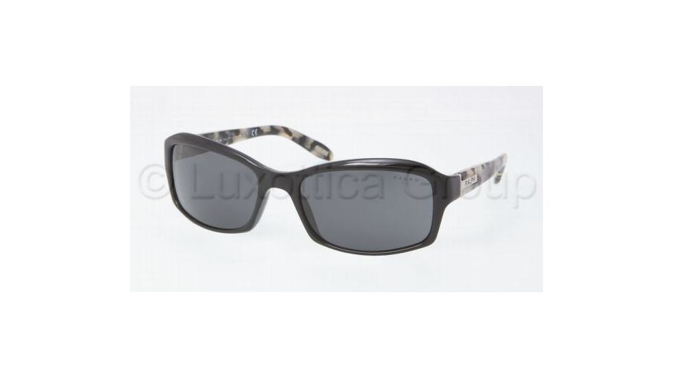 Ralph RA5137 RA5137 Single Vision Prescription Sunglasses RA5137-964-87-5818 - Lens Diameter 58 mm, Frame Color Black Marble