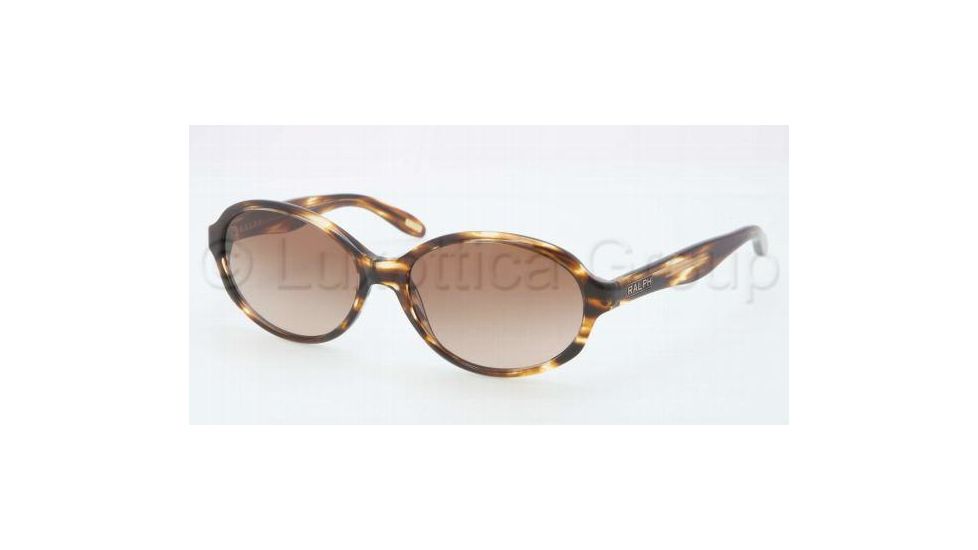 Ralph RA5159 RA5159 Sunglasses 510/13-5816 - Dark Tortoise Frame, Brown Gradient Lenses