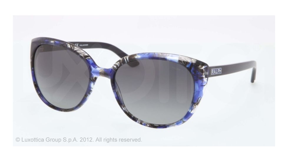 Ralph RA5161 RA5161 Single Vision Prescription Sunglasses RA5161-1151T3-57 - Lens Diameter 57 mm, Frame Color Blue Tort