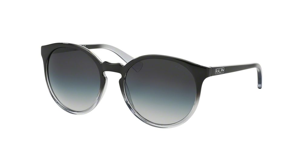 Ralph RA5162 RA5162 Progressive Prescription Sunglasses RA5162-501-11-54 - Lens Diameter 54 mm, Frame Color Black
