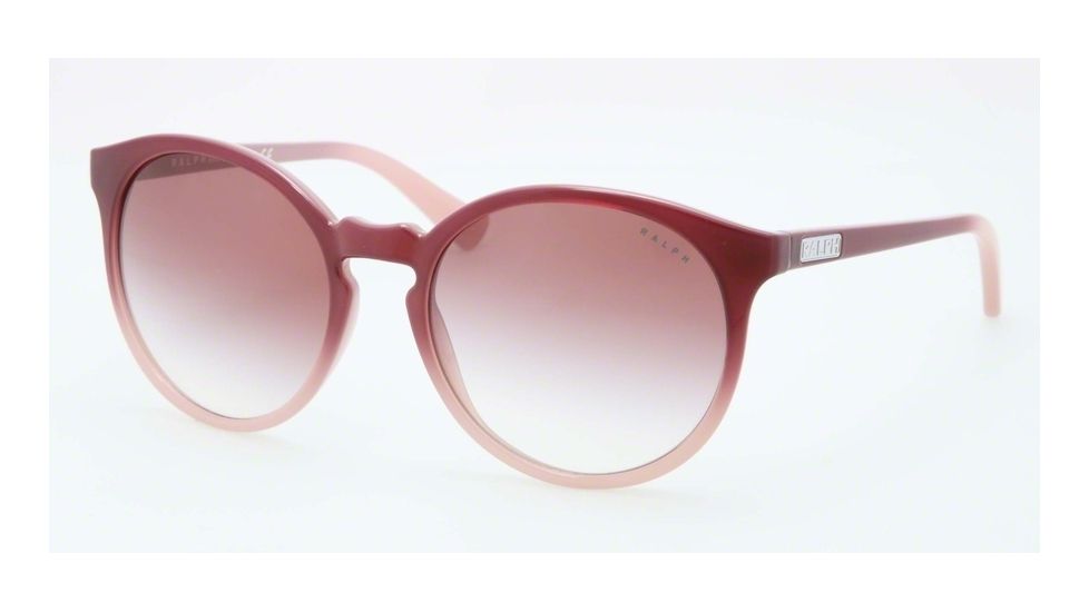 Ralph RA5162 RA5162 Progressive Prescription Sunglasses RA5162-840-8H-54 - Lens Diameter 54 mm, Frame Color Burgundy Gradient