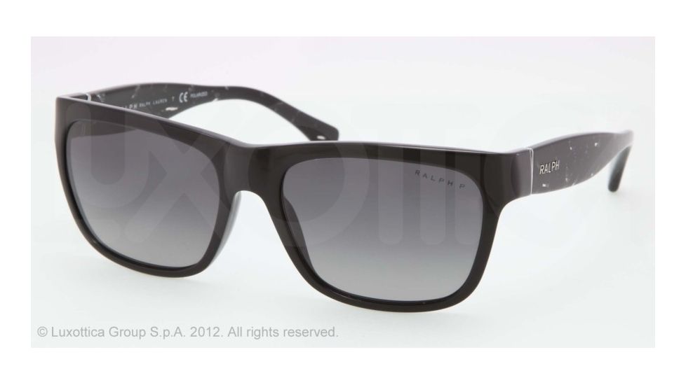 Ralph RA5164 RA5164 Bifocal Prescription Sunglasses RA5164-501-T3-57 - Lens Diameter 57 mm, Frame Color Black