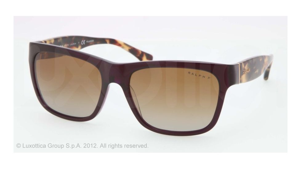 Ralph RA5164 RA5164 Bifocal Prescription Sunglasses RA5164-544-T5-57 - Lens Diameter 57 mm, Frame Color Purple