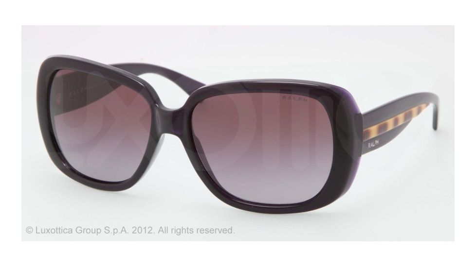 Ralph RA5166 RA5166 Bifocal Prescription Sunglasses RA5166-544-8H-57 - Lens Diameter 57 mm, Lens Diameter 57 mm, Frame Color Purple