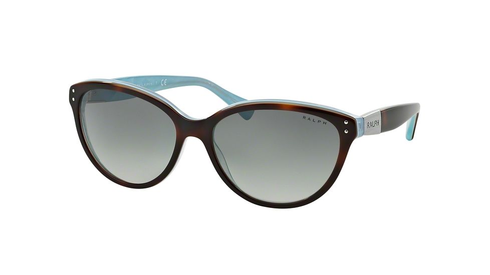 Ralph RA5168 RA5168 Progressive Prescription Sunglasses RA5168-601-11-58 - Lens Diameter 58 mm, Lens Diameter 58 mm, Frame Color Tort/Turquoise