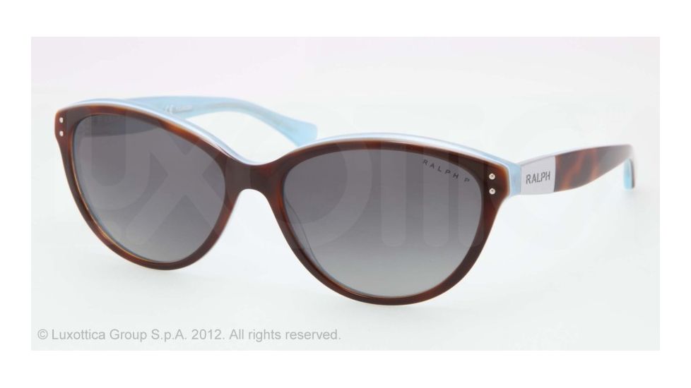 Ralph RA5168 RA5168 Progressive Prescription Sunglasses RA5168-601-T3-58 - Lens Diameter 58 mm, Lens Diameter 58 mm, Frame Color Tort/Turquoise