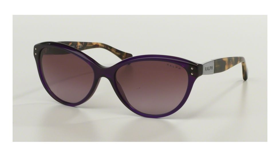 Ralph RA5168 RA5168 Progressive Prescription Sunglasses RA5168-757-8H-58 - Lens Diameter 58 mm, Lens Diameter 58 mm, Frame Color Purple