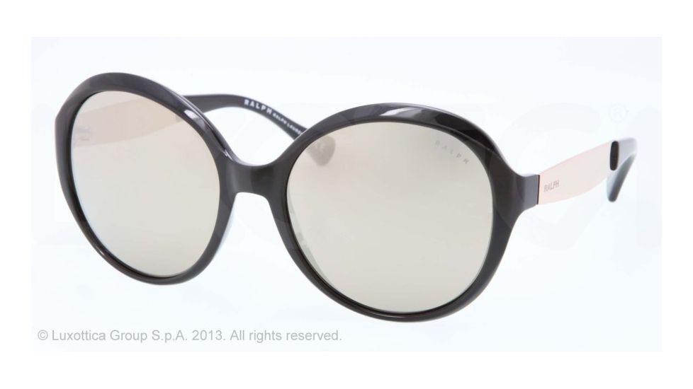 Ralph RA5172 Single Vision Prescription Sunglasses RA5172-501-28-55 - Lens Diameter 55 mm, Lens Diameter 55 mm, Frame Color Black
