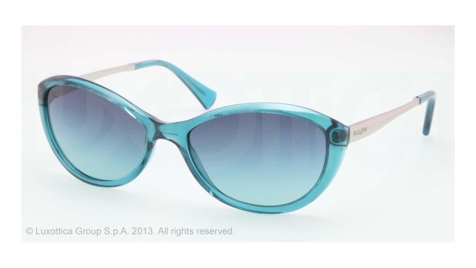 Ralph RA5174 Single Vision Prescription Sunglasses RA5174-609-4S-57 - Lens Diameter 57 mm, Lens Diameter 57 mm, Frame Color Turquoise
