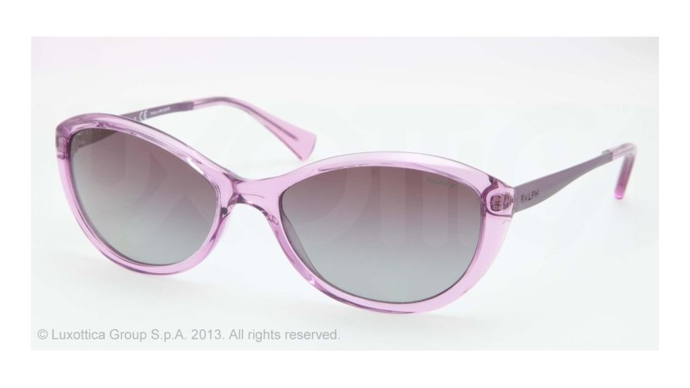 Ralph RA5174 Single Vision Prescription Sunglasses RA5174-765-62-57 - Lens Diameter 57 mm, Lens Diameter 57 mm, Frame Color Purple Translucent