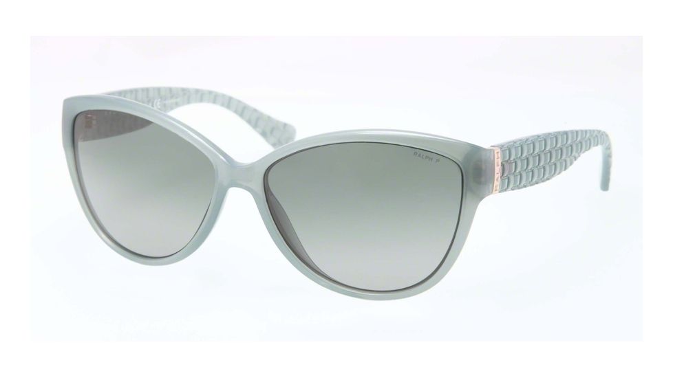 Ralph RA5176 RA5176 Bifocal Prescription Sunglasses RA5176-10599A-58 - Lens Diameter 58 mm, Frame Color Clear Olive